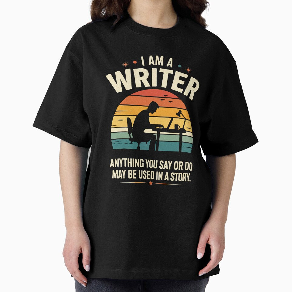 Funny Writer Humor Author Screenwriter Creative Writing Gift Idea by kiralynstration