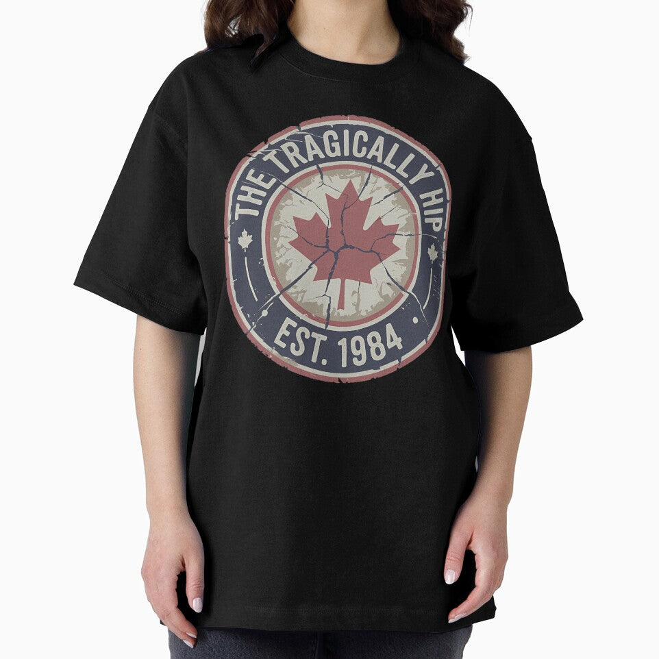 The Tragically Hip Est 1984 Logo Grunge Vintage by NigelQuitzon
