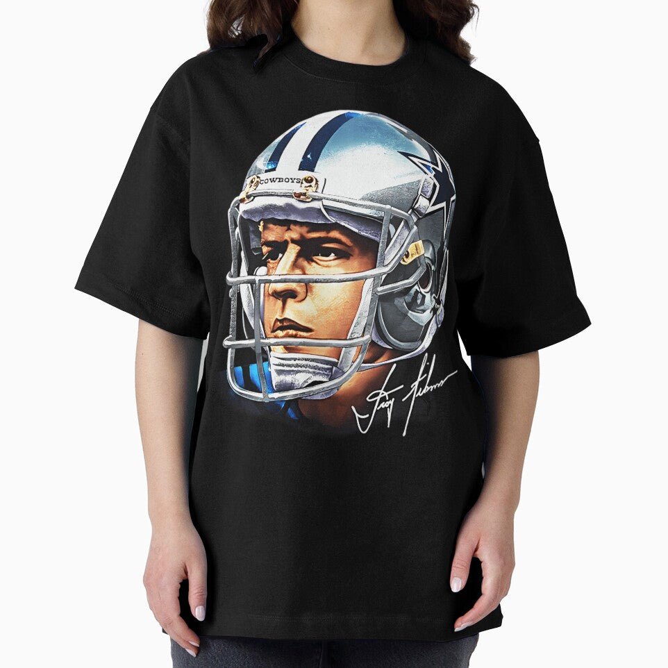 90S Football Troy Aikman Cowboys by UtshoDesigner