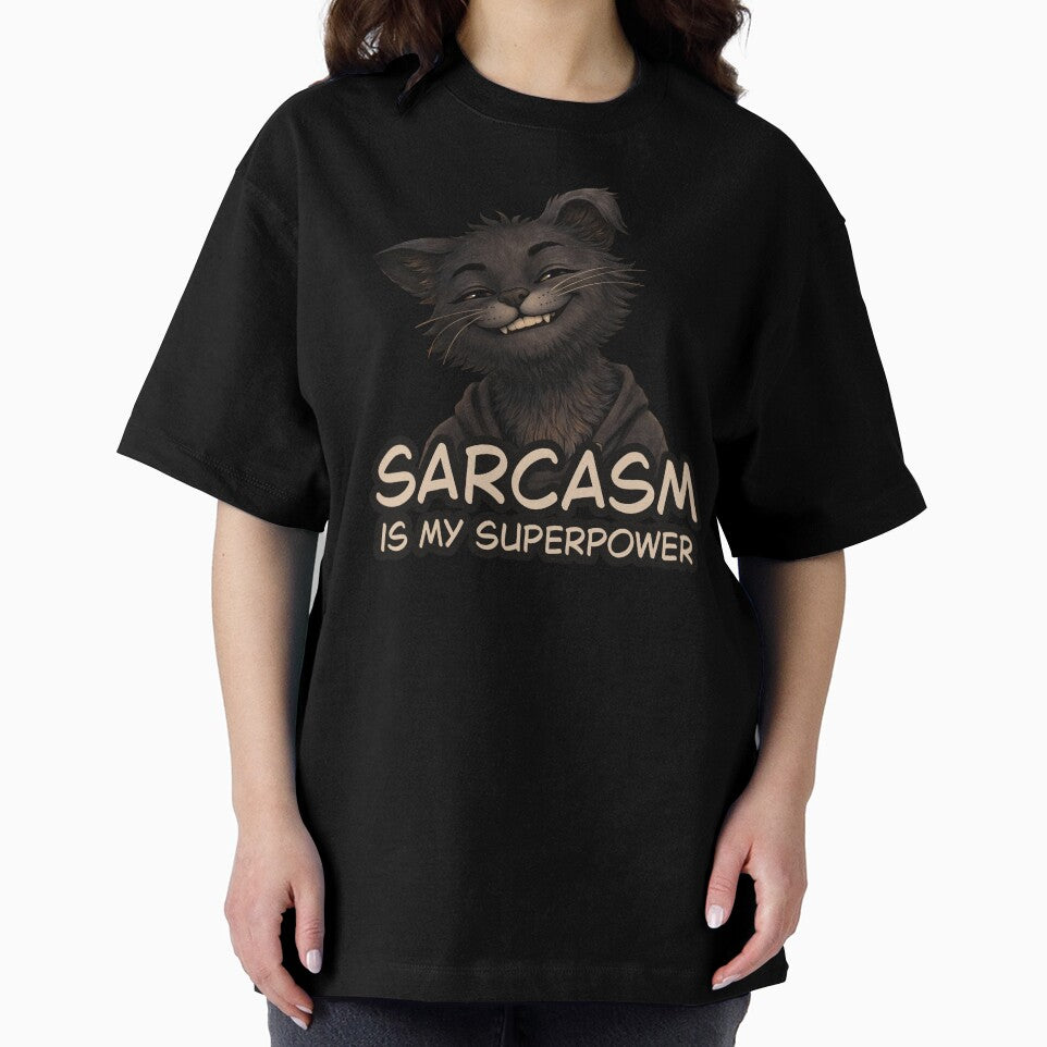 Laughing Cat Says Sarcasm Is Superpower by Slavic1991