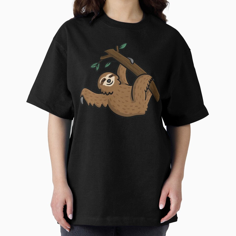 Funny Drawing Sloth by TeeHaven-Art