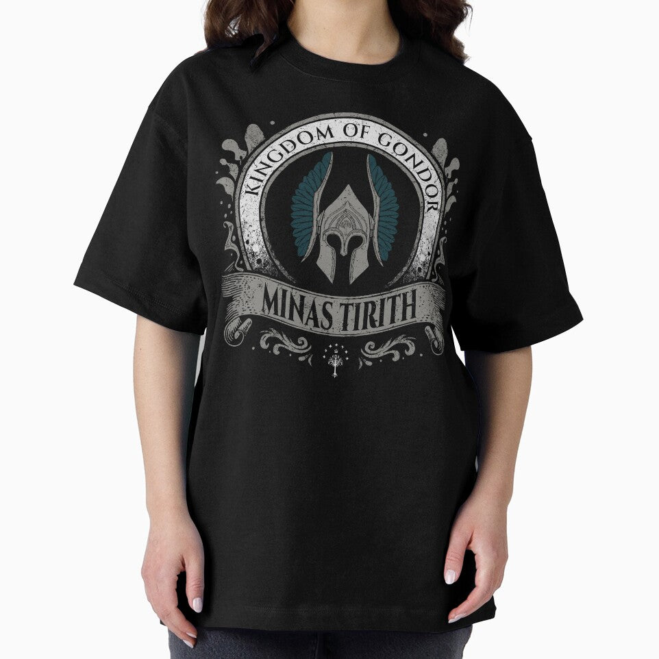 MINAS TIRITH - GRUNGE EMBLEM by EscanV