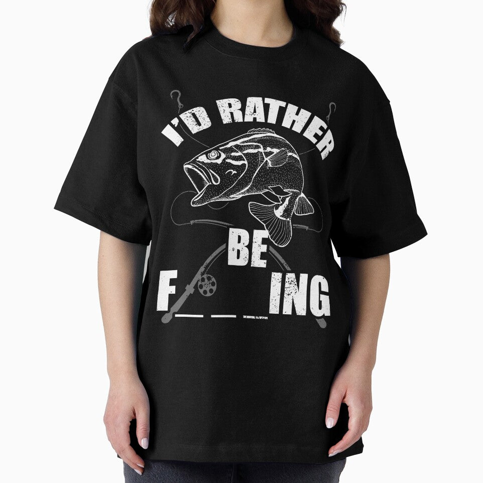 Id Rather Be Fishing T-Shirt by AllStarMerch