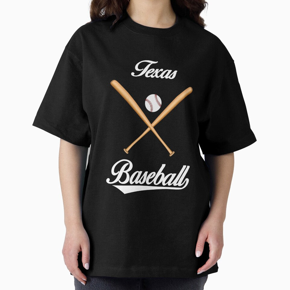 Texas Baseball T-Shirt for Men and Women by AllStarMerch