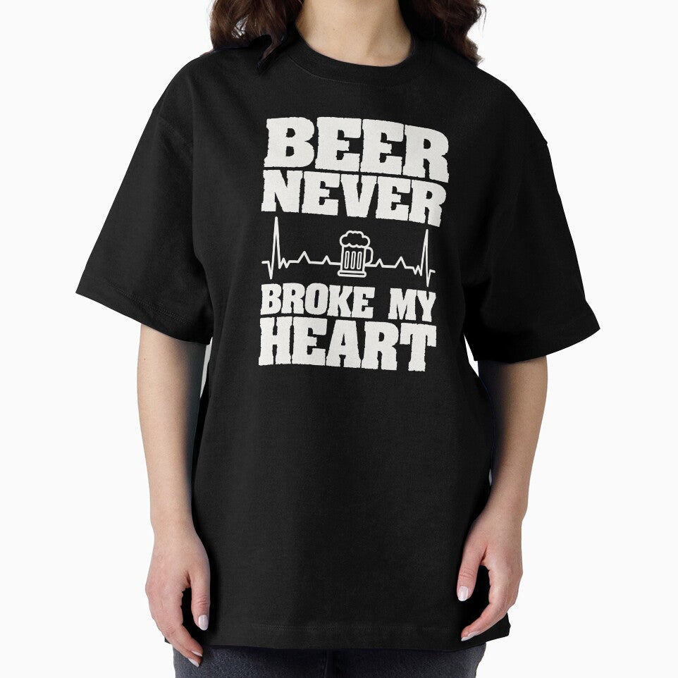 Beer Never Broke My Heart Oktoberfest Gift by haselshirt