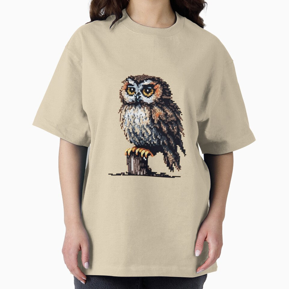 Owls are beautiful - Pixel art by Newtaste-Store