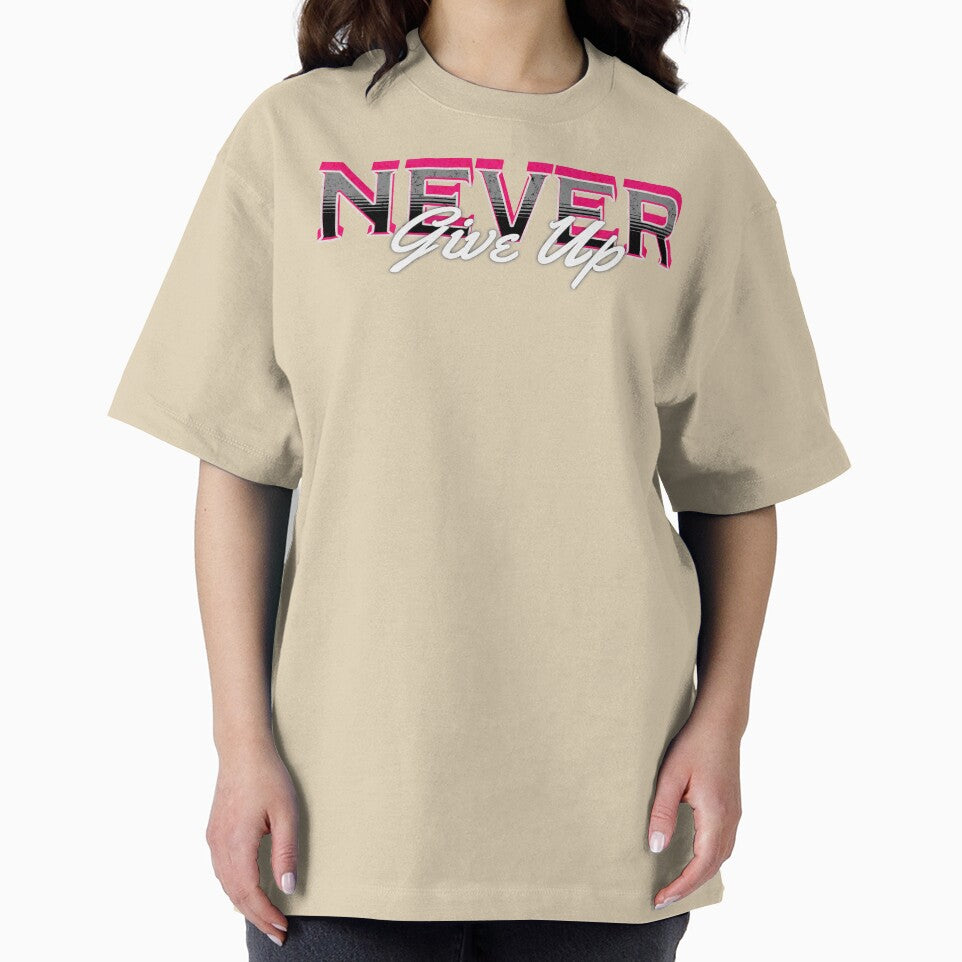 Never Give Up Never Quit by BoastInArt