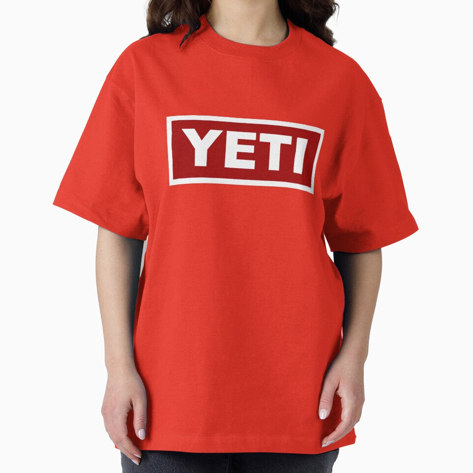 Yeti cool outdoors camping box logo red by Kludoman