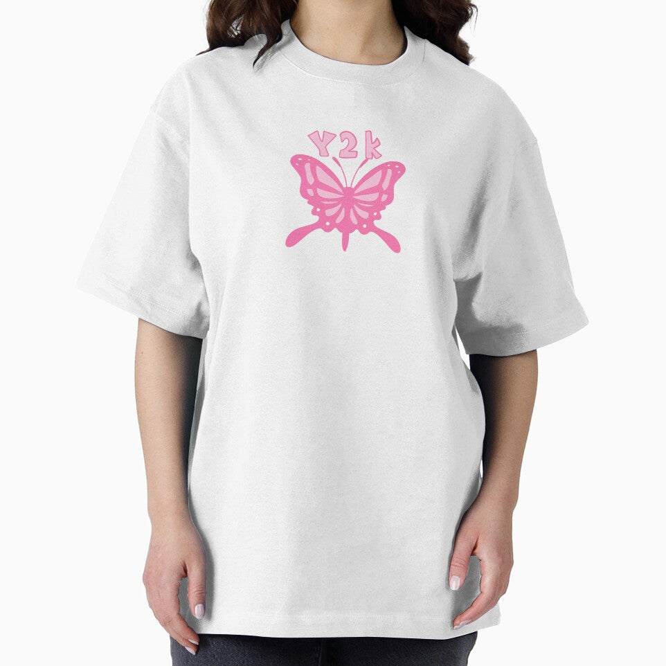 Pink Y2K Butterfly by gross-girl99