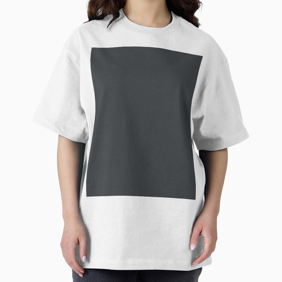 Plain Solid Color Strong Grey Chic Dark Grey Black Strong Gray by mimihuang creations