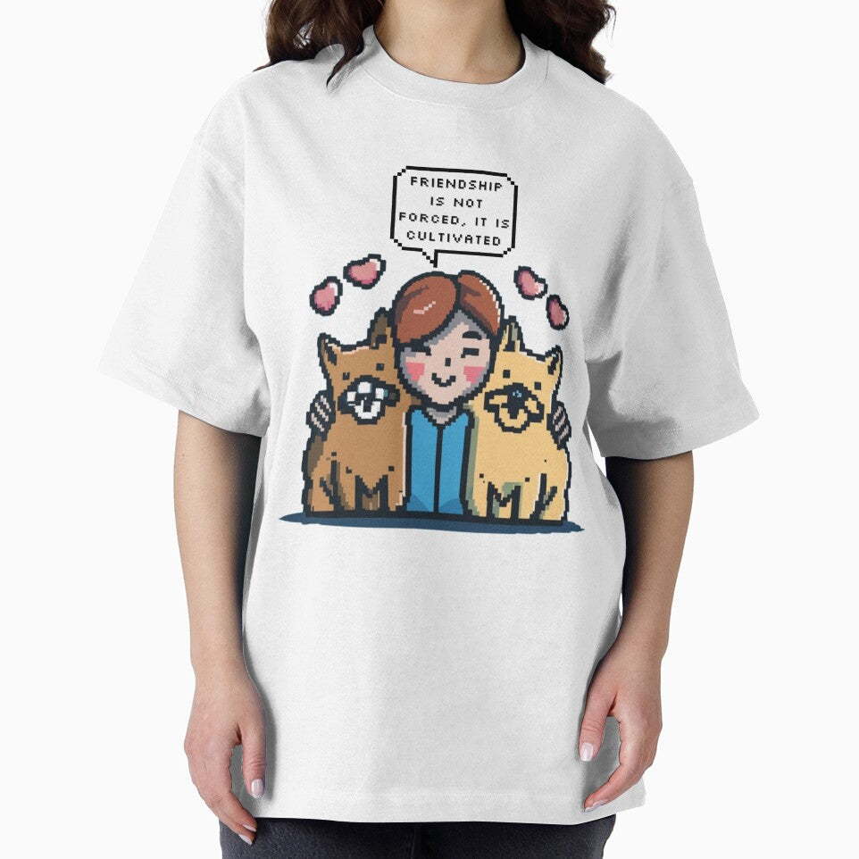 Friendship is not forced, it is cultivated | Pixel Style by CircinusStore