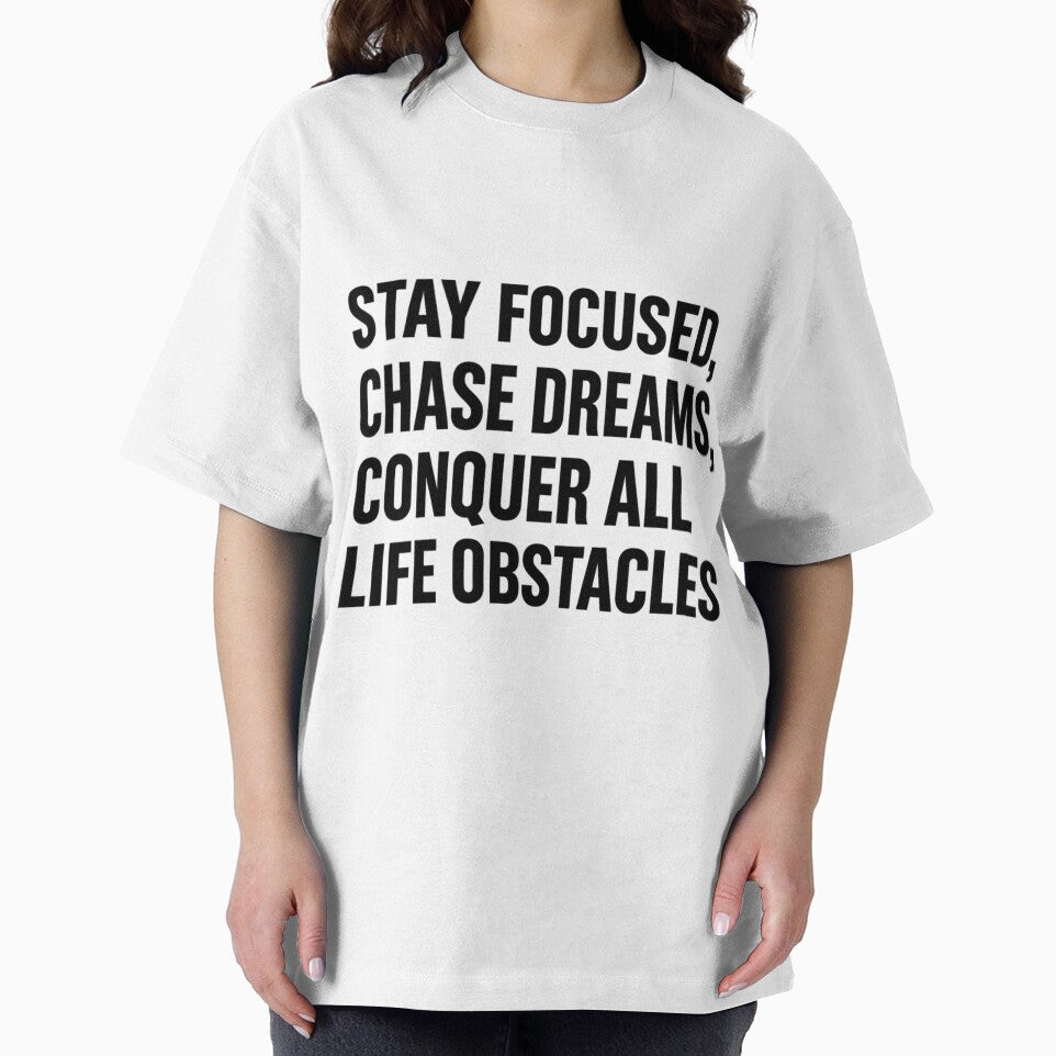 Stay Focused, Chase Dreams, Con-success by ‏Designly Yours‏