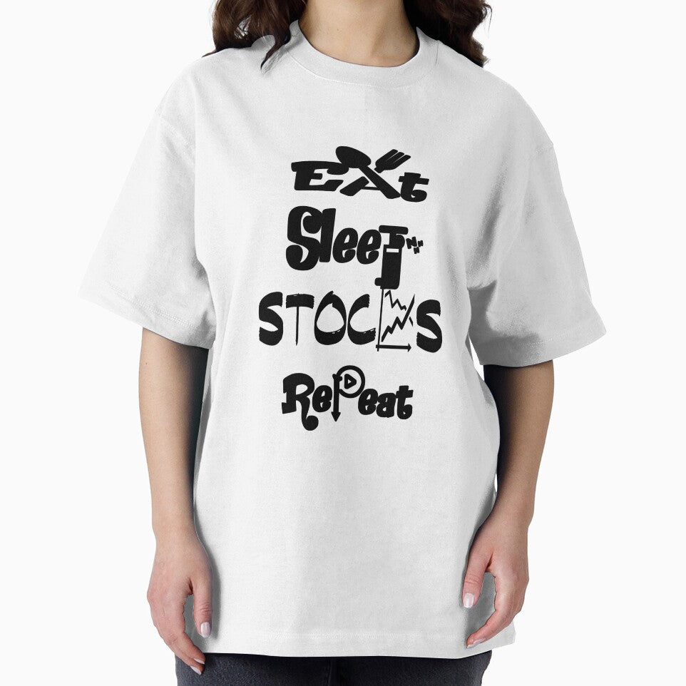 Eat sleep stocks repeat,V2. by Chakilogy