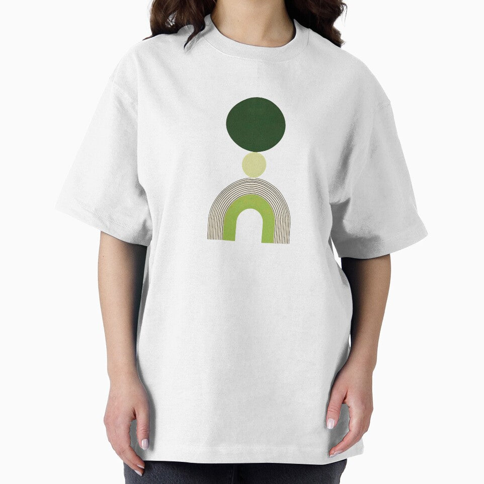 Boho Green Minimalist Geometric Design by CheersTOGETHER