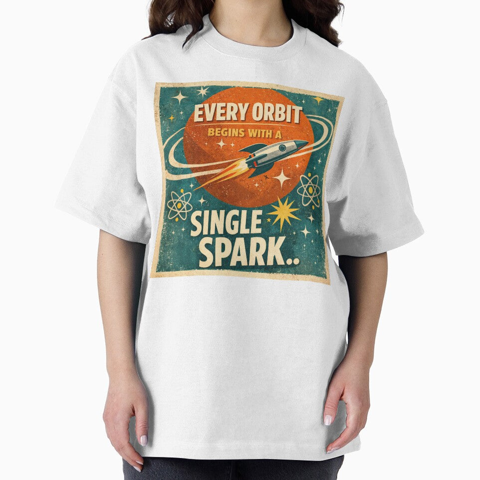 Retro Cosmic Spark by ForeverPrintsOK