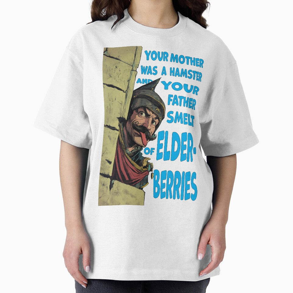 "Your mother was a hamster and your father smelt of elderberries" - Funny Monty Python quote by Galp