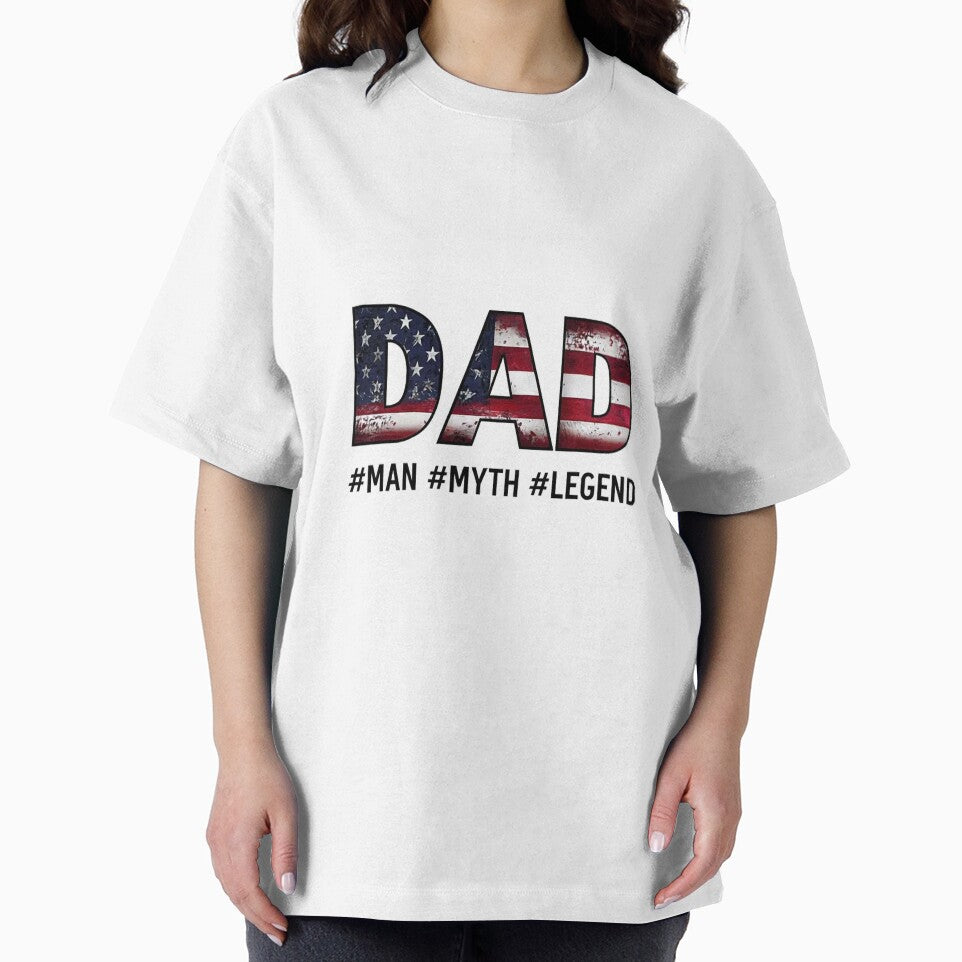 Distressed American Flag DAD by wellyuron