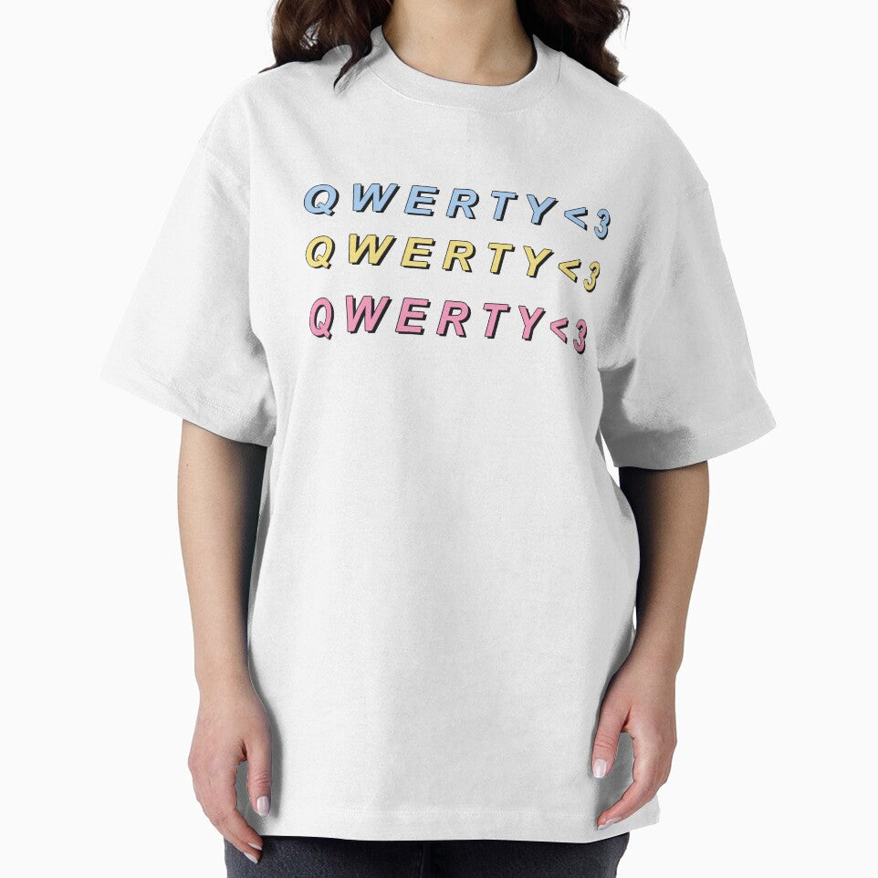 Qwerty multicolour  (available as transparent sticker set) by AwkwardBadger