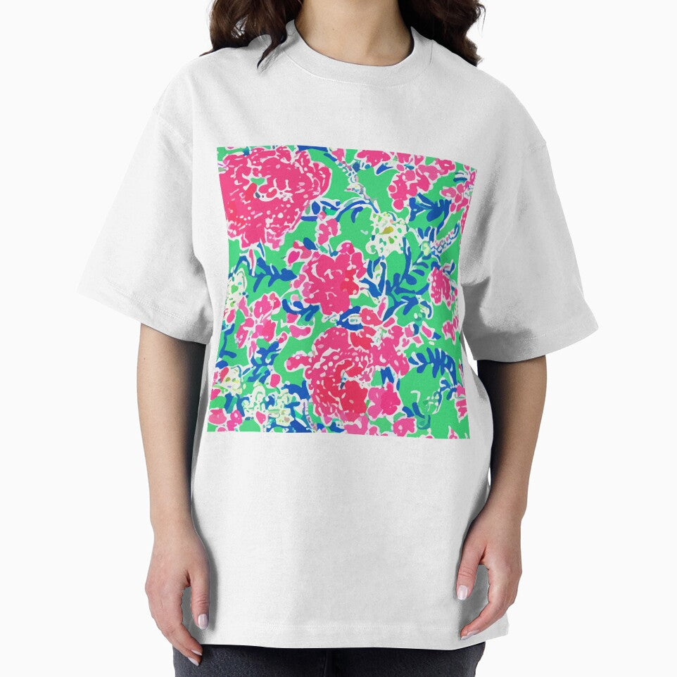 Roses and branches on green by SophieClimaArt