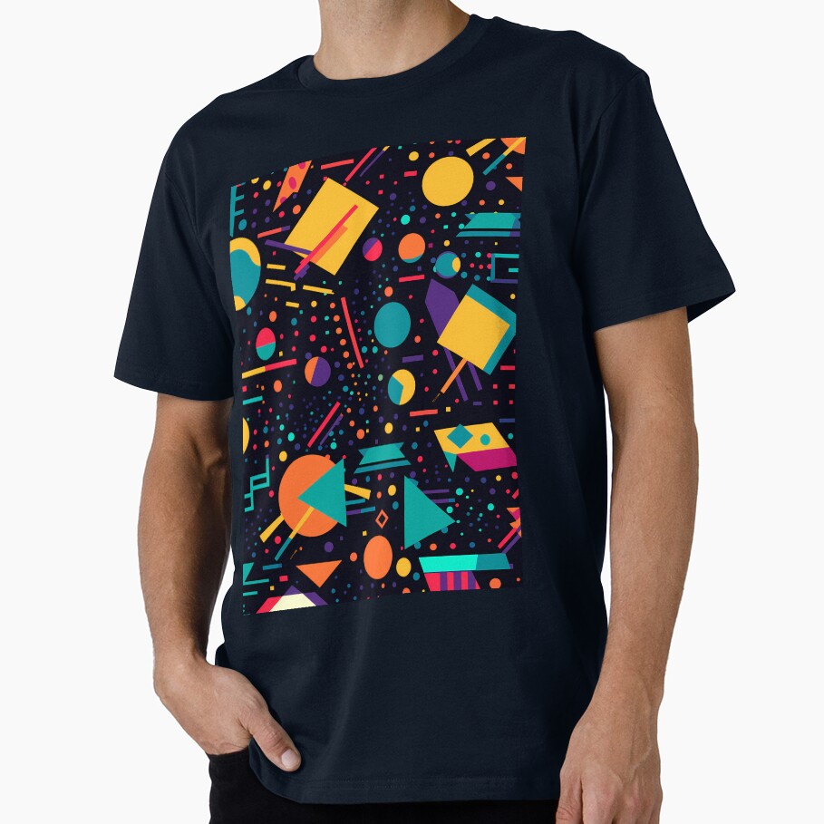 80s abstract geometrical seamless pattern by Acim0