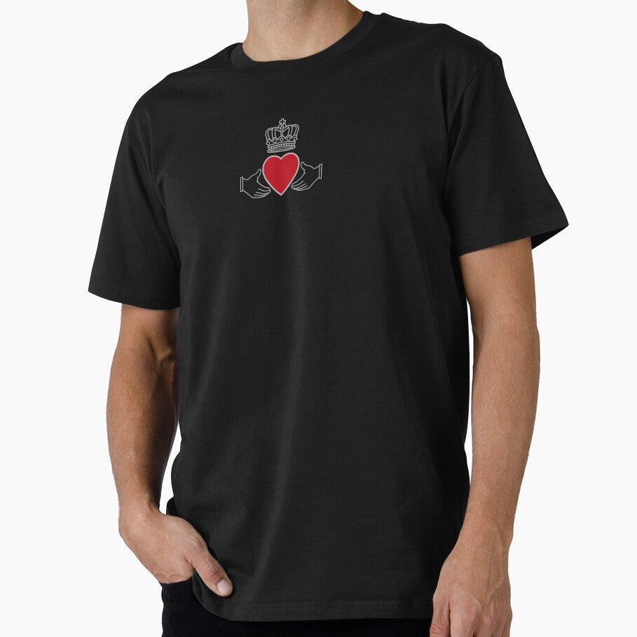 Simple Minds Claddagh - grey red by Minds Design