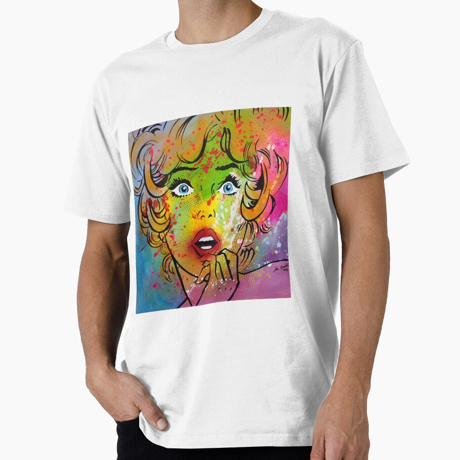 Who Is There? Pop Art Painting by JohnBeckley