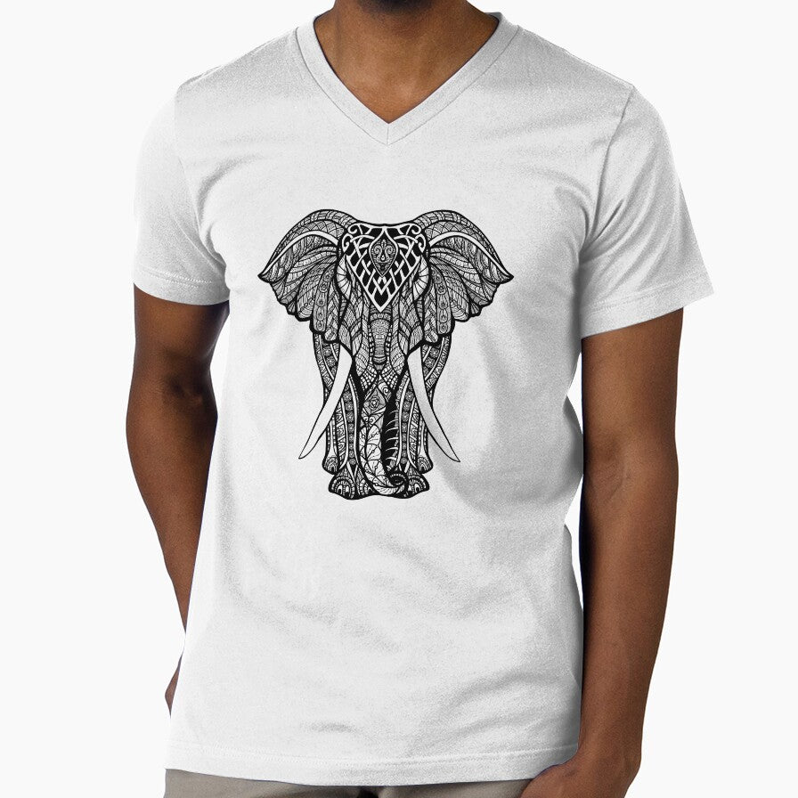 Strong Mandala Elephant by kenix73
