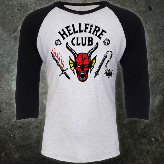 **SALE** Stranger Things Hellfire Club Long Sleeve T Shirt