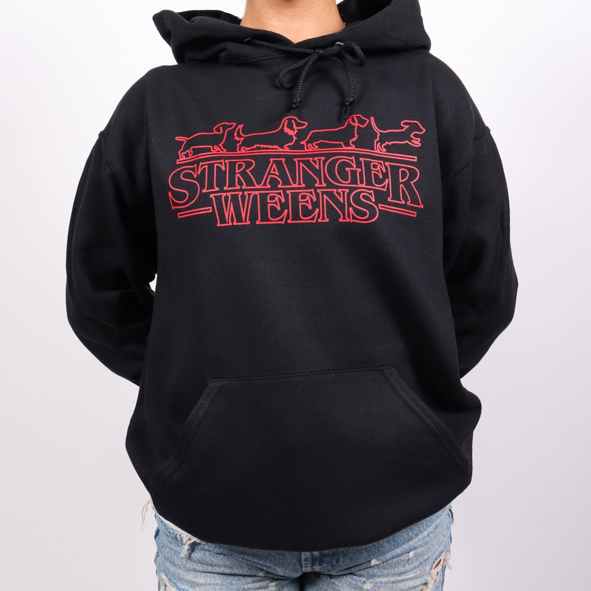 stranger weens unisex hoodie | black