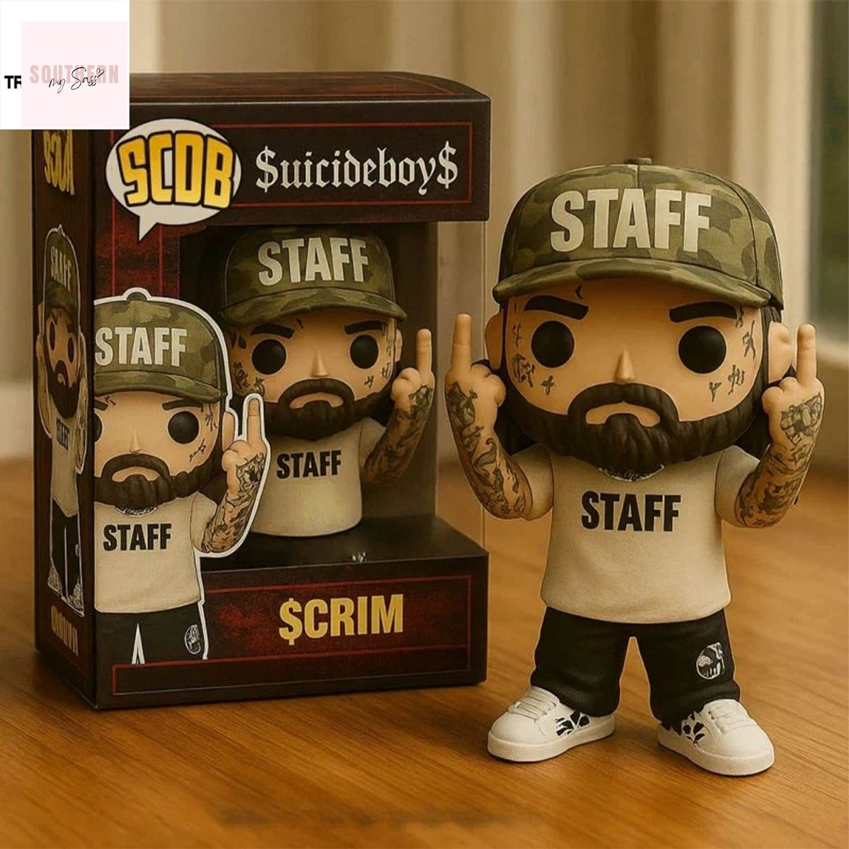 Suicideboys Staff Vinyl Pop Figure Doll