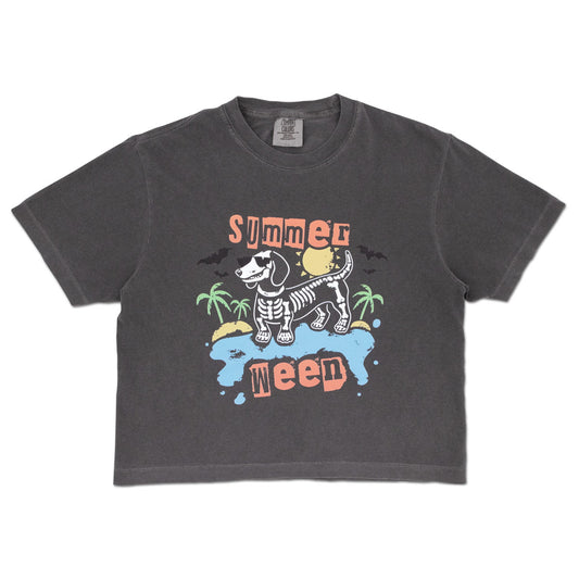 summerween unisex boxy tee