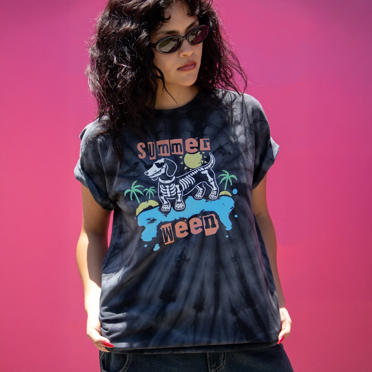 summerween unisex tee | tie-dye