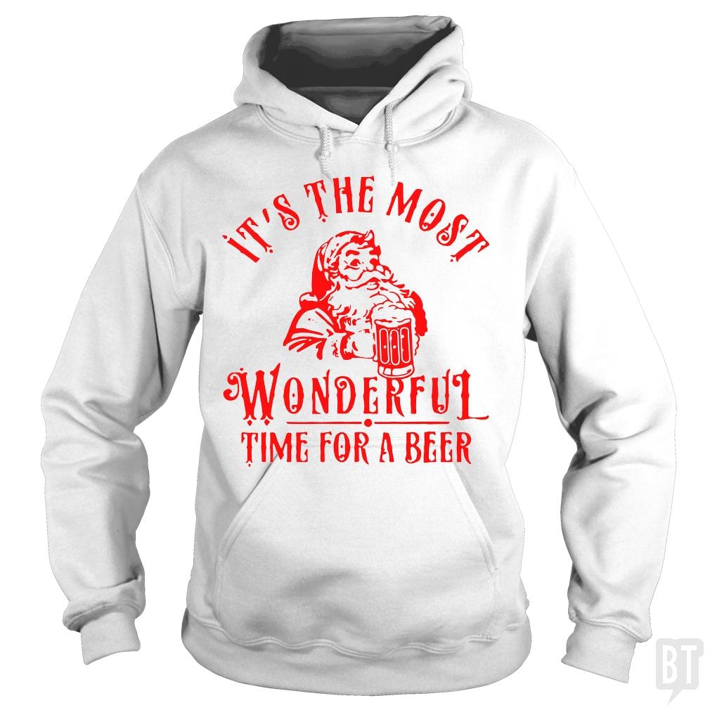 It's The Most Wonderful Time For A Beer Hoodie