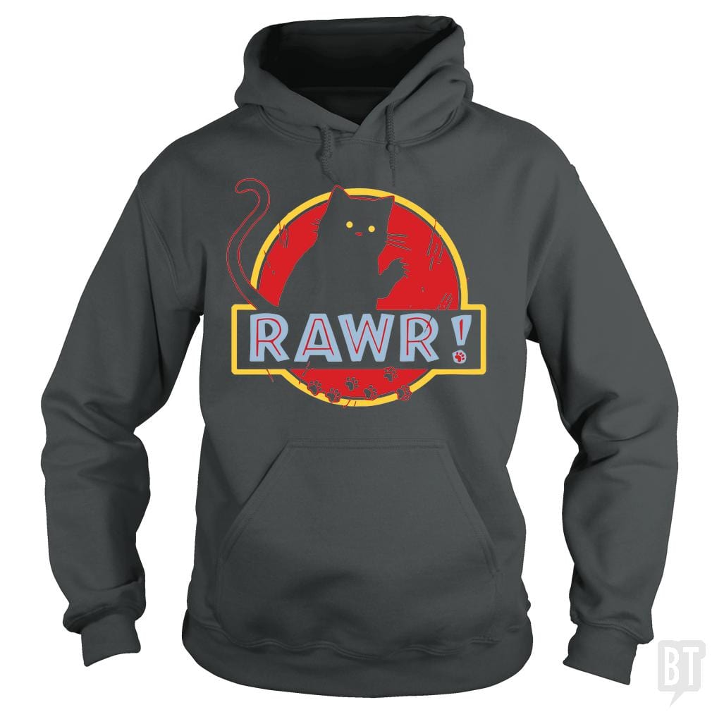Jurassic Cat RAWR Hoodie