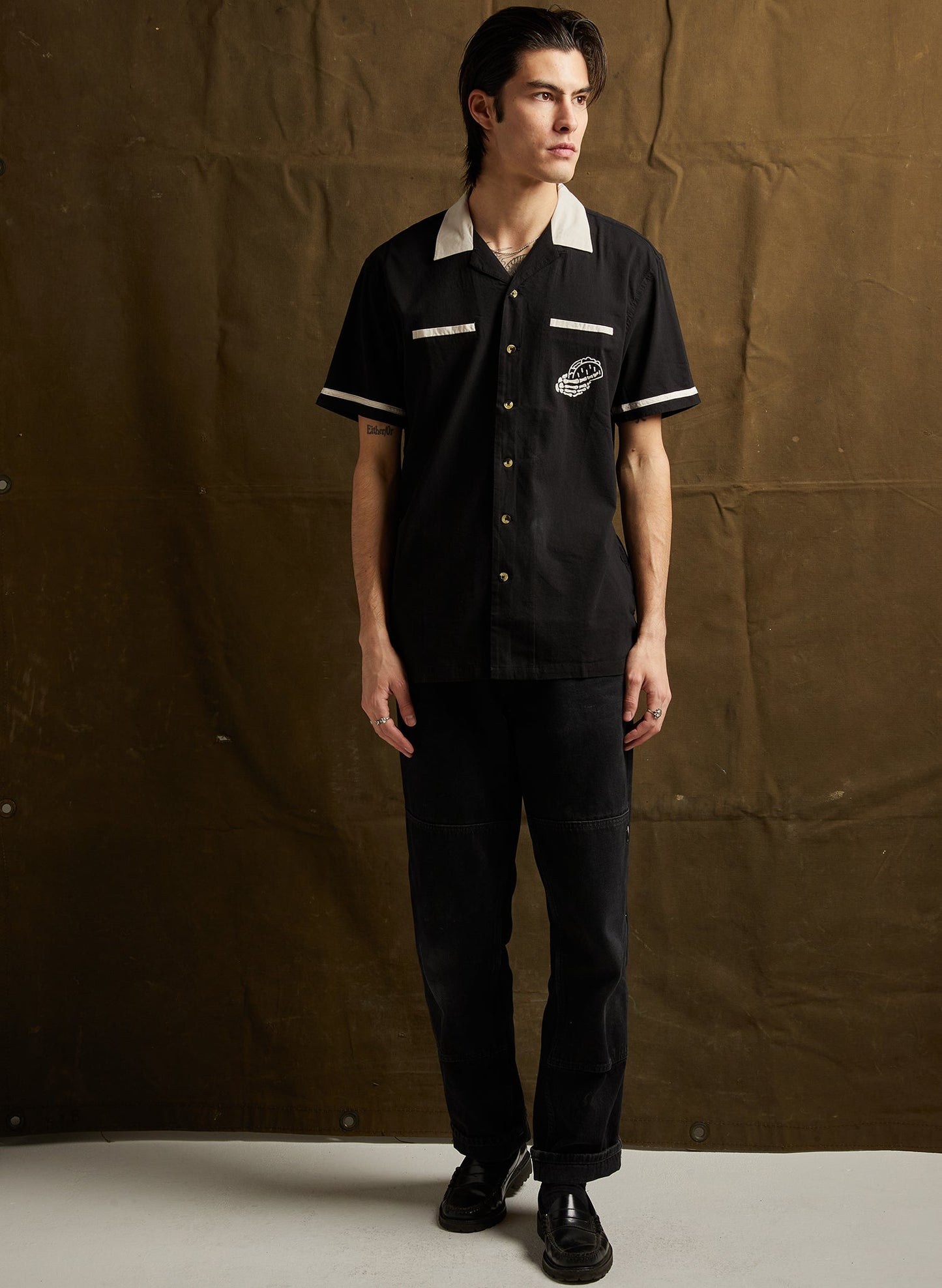 Tacos & Beer Button-Up