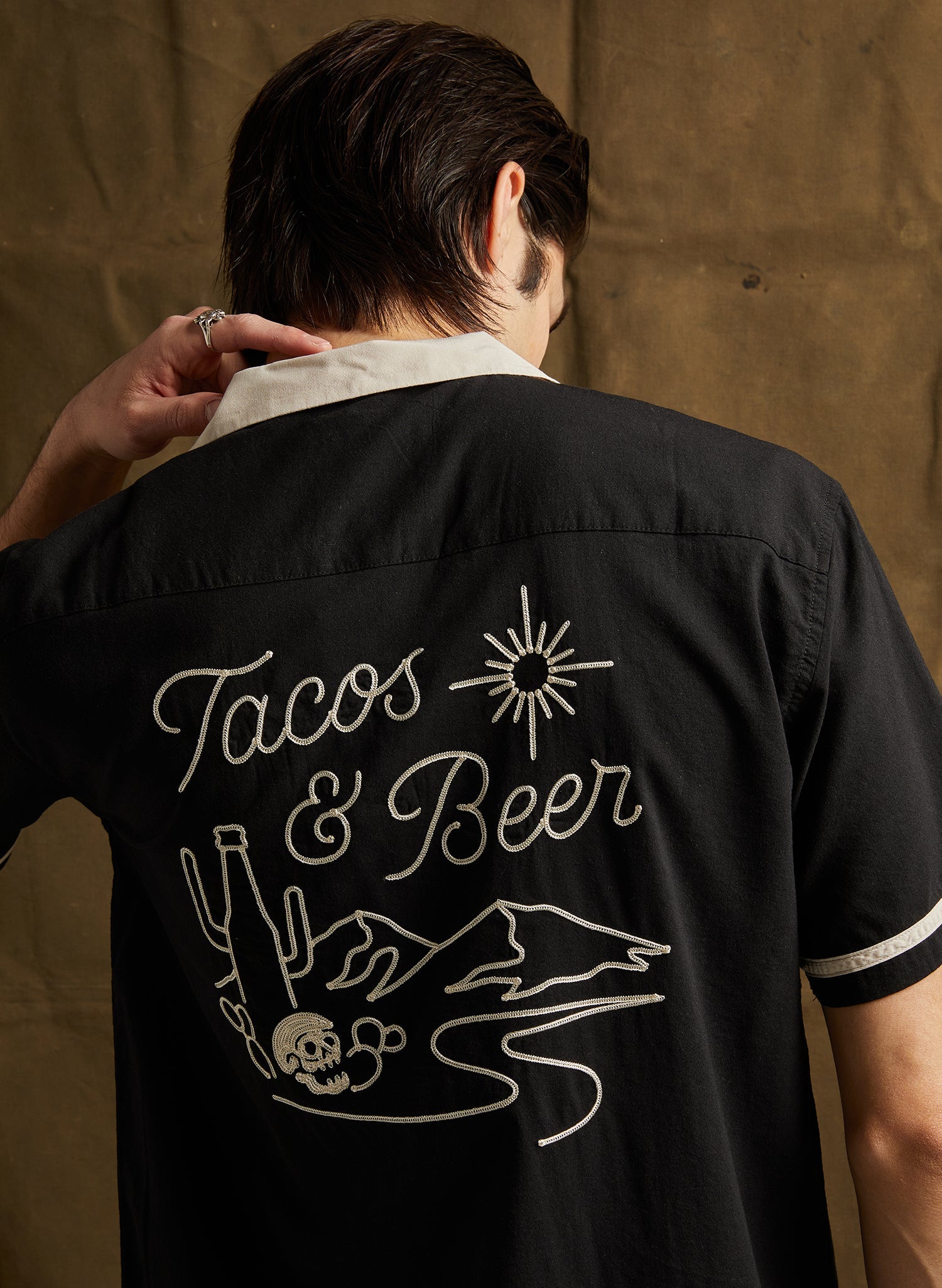 Tacos & Beer Button-Up
