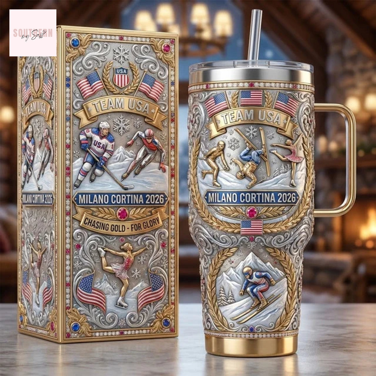 Team USA Milano Cortina 2026 Tumbler