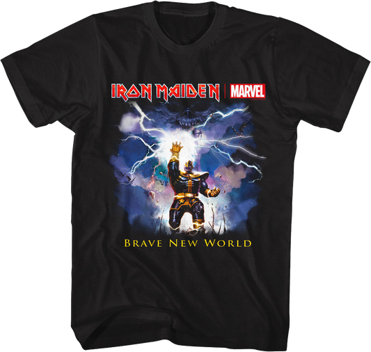 Thanos Brave New World Iron Maiden T-Shirt