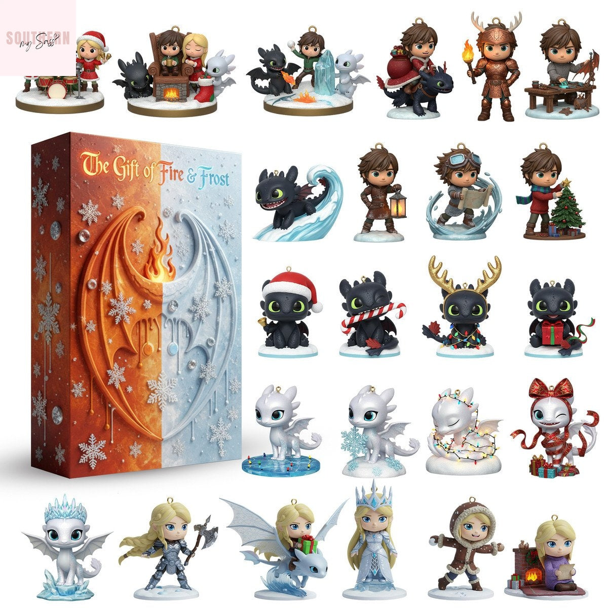The Gift Of Fire & Frost How To Train Your Dragon Advent Calendar 2025