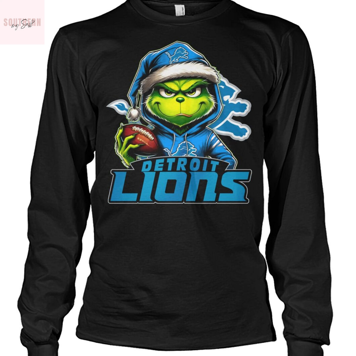 The Grinch Christmas x Detroit Lions Unsiex T-Shirt