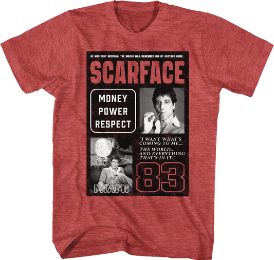 The World Will Remember Scarface T-Shirt