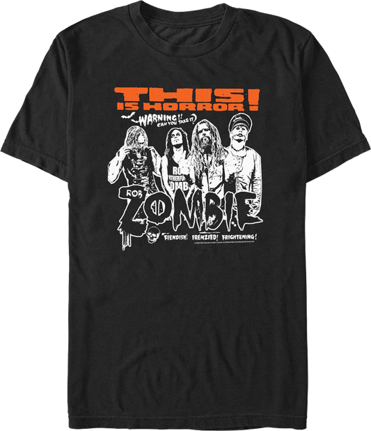 This Is Horror Rob Zombie T-Shirt