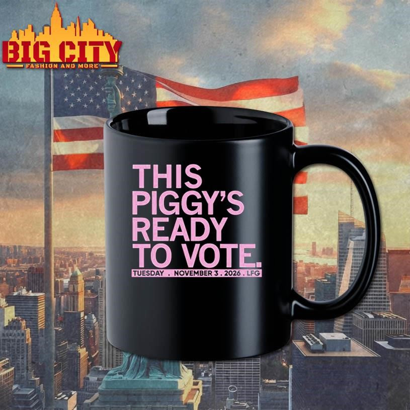 this piggy’s ready to vote shirt