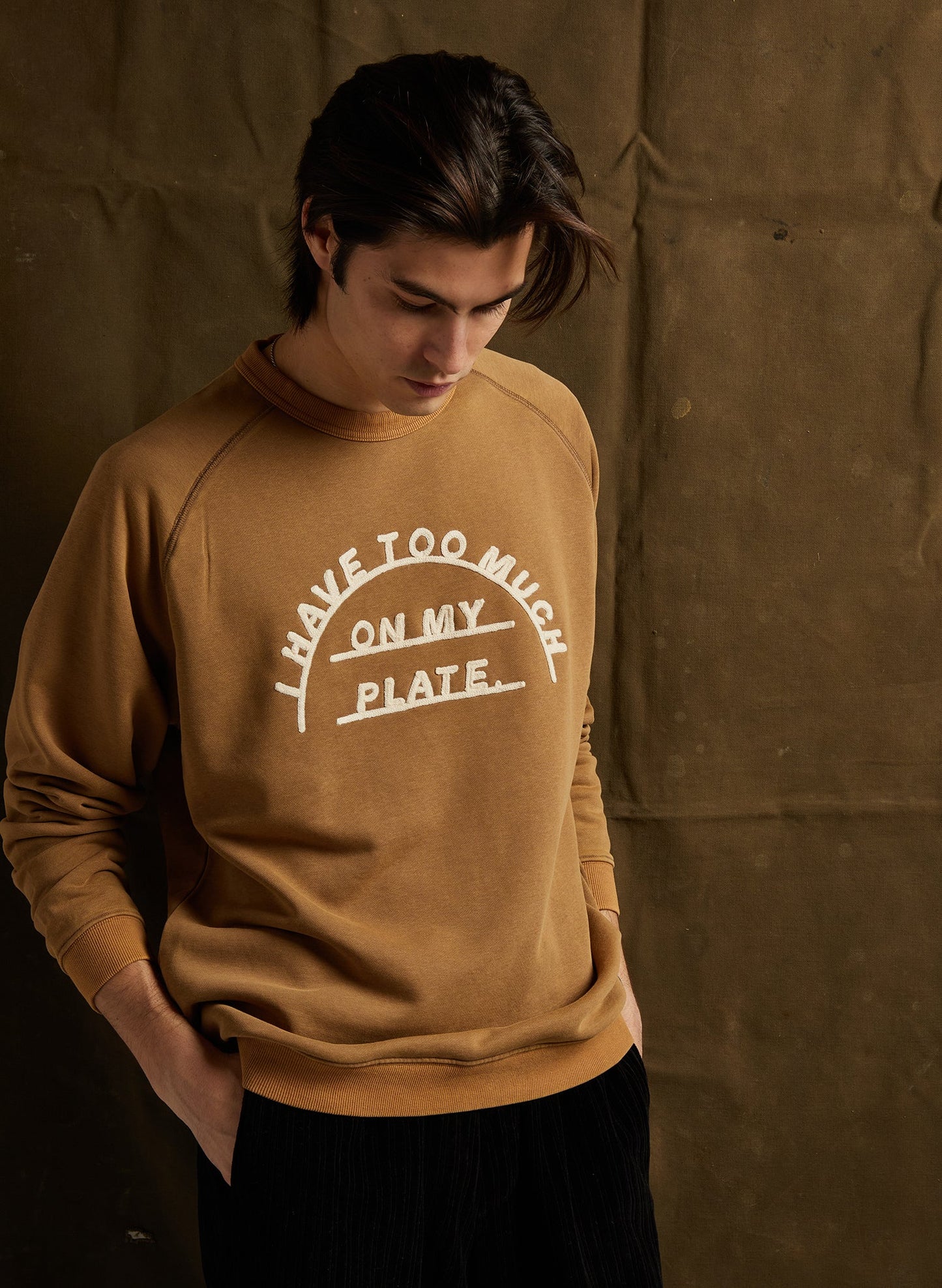 Too Much on My Plate Crewneck