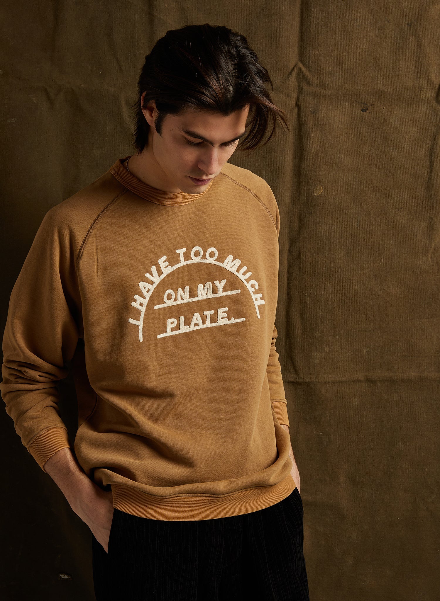 Too Much on My Plate Crewneck