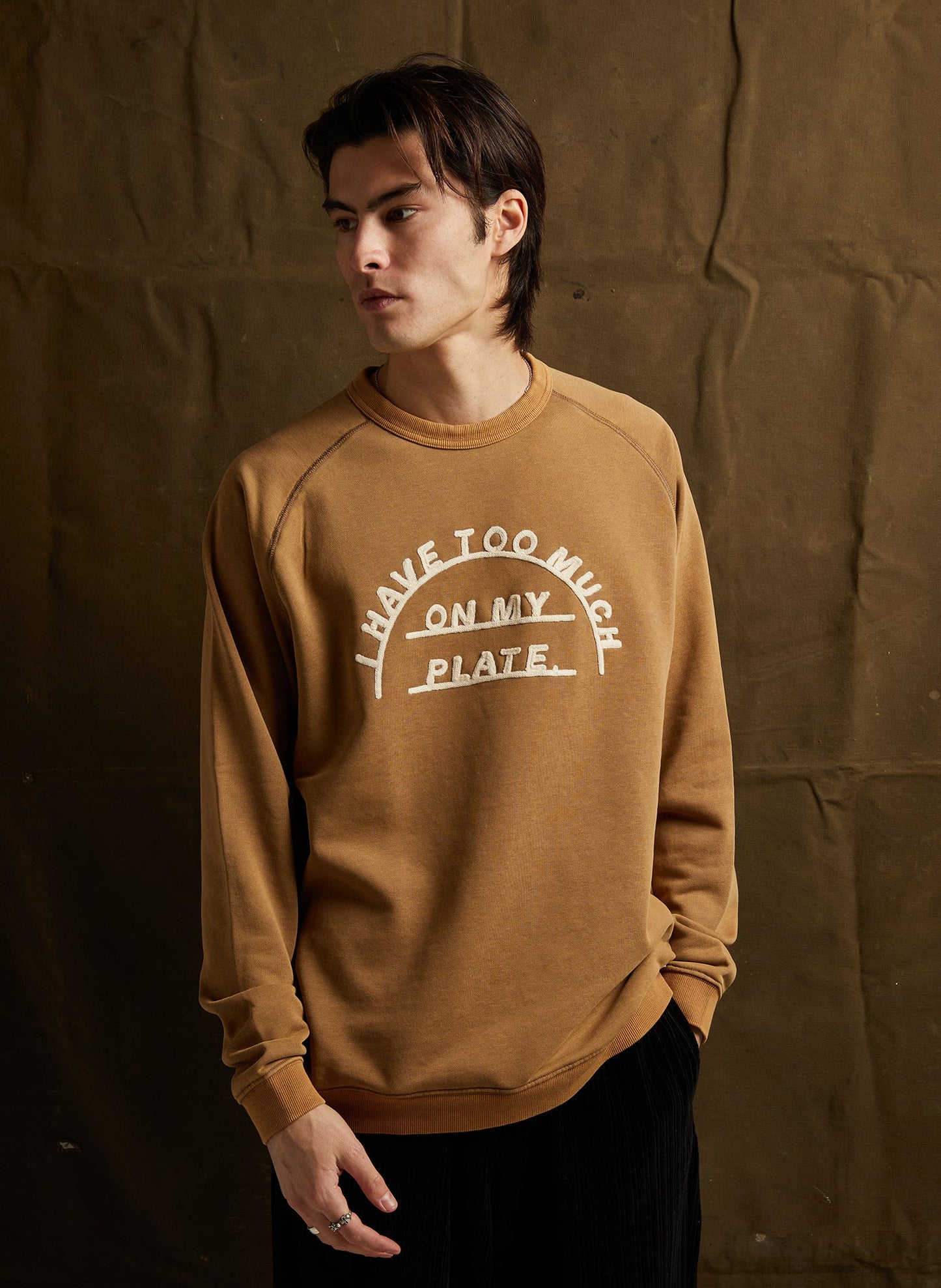 Too Much on My Plate Crewneck