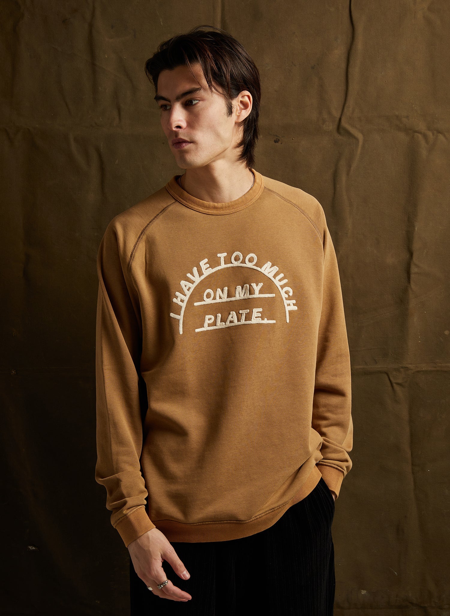 Too Much on My Plate Crewneck