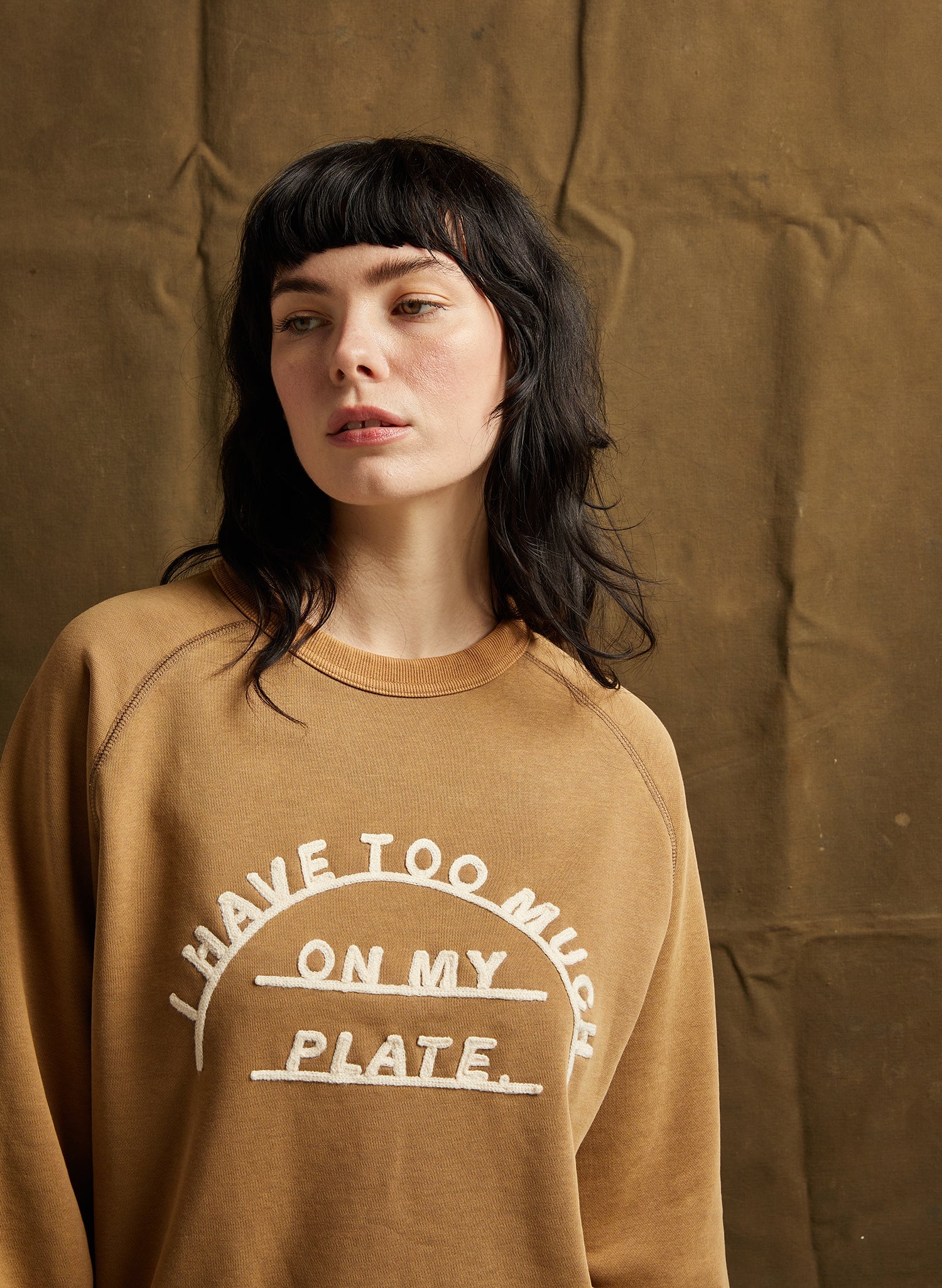 Too Much on My Plate Crewneck