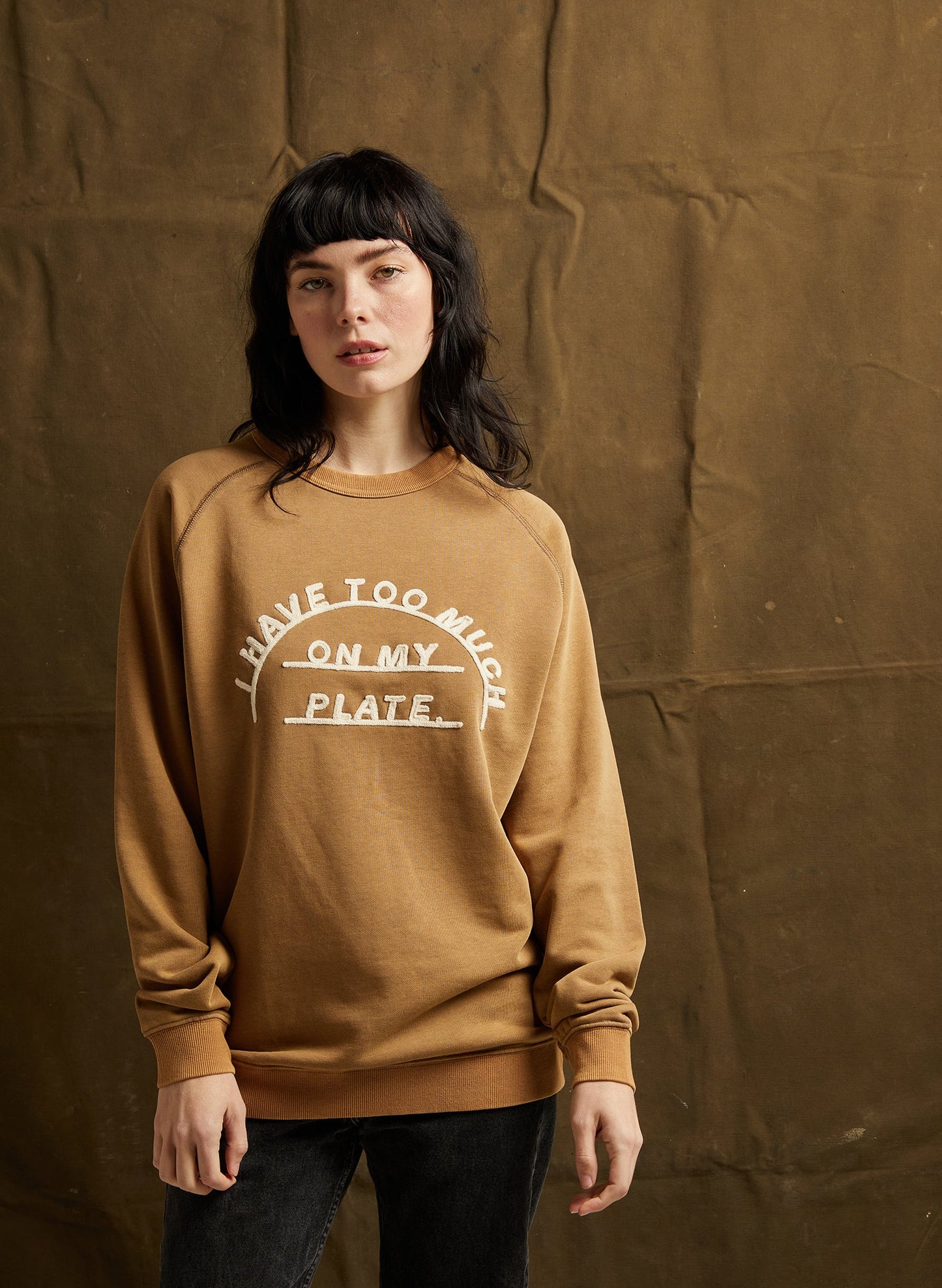 Too Much on My Plate Crewneck