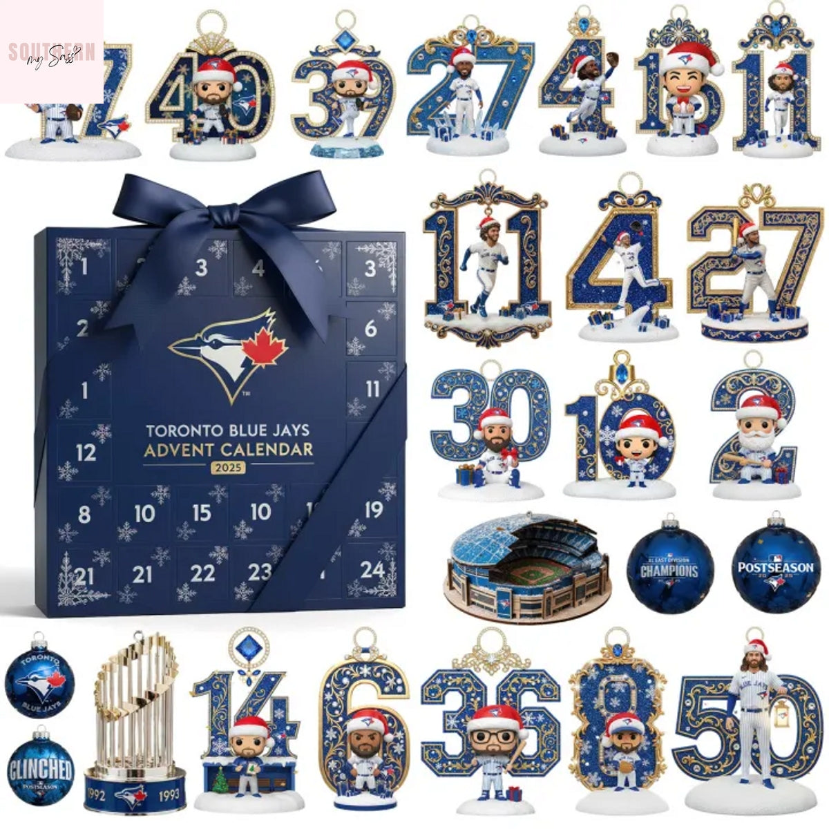 Toronto Blue Jays 2025 AL East Champions Advent Calendar